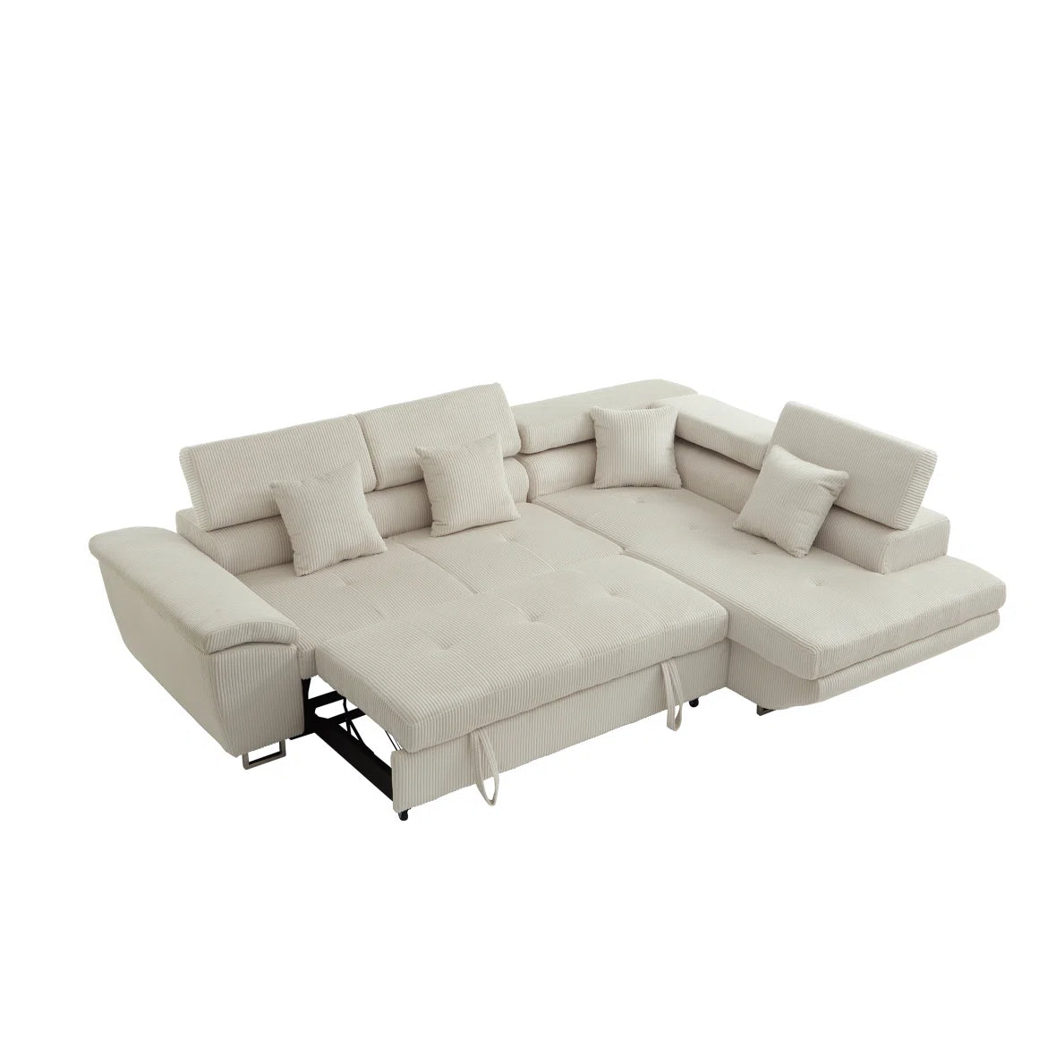 Sofá Cama Seccional con Sistema Baúl 1 1/2 PLAZA LDN-SEC03