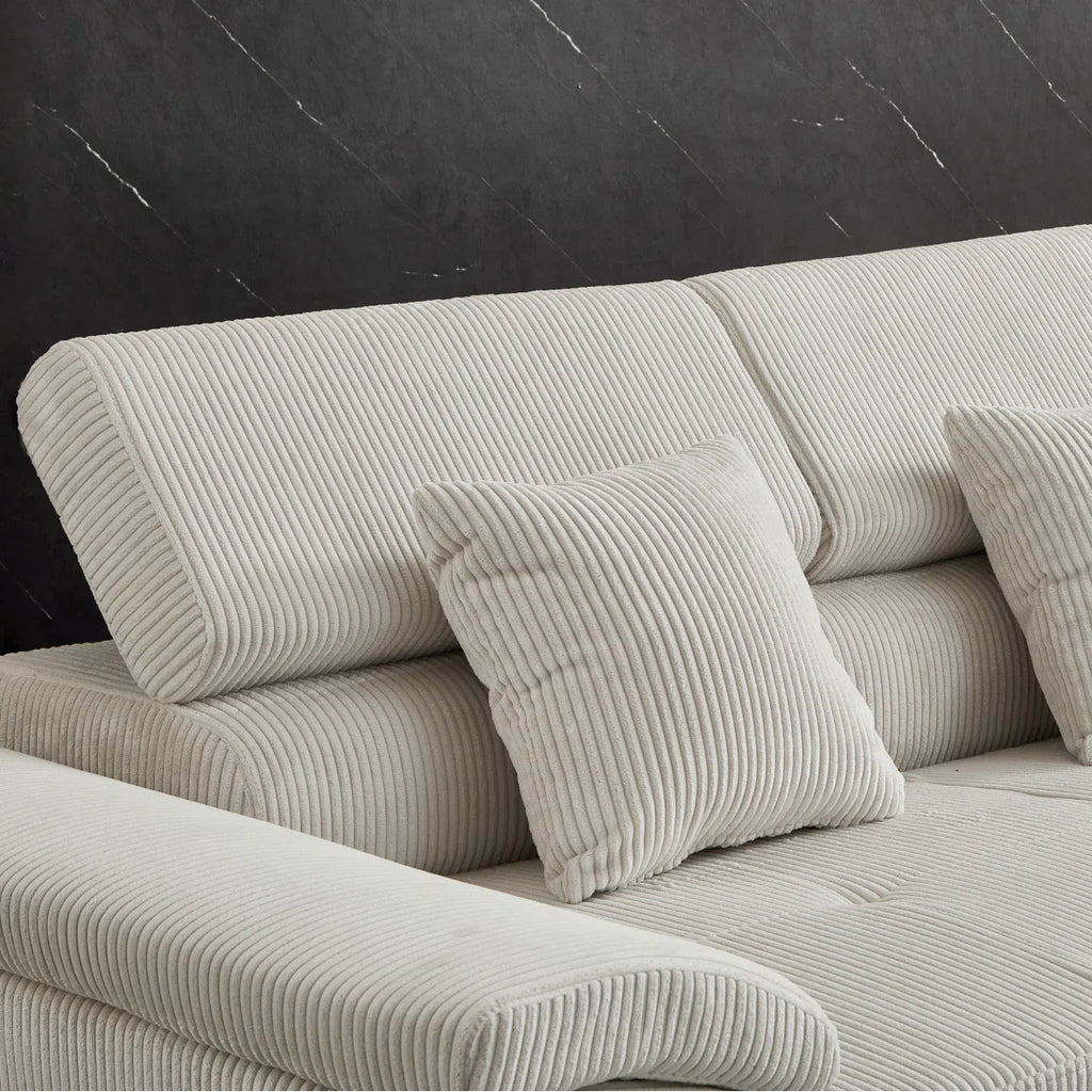 Sofá Cama Seccional con Sistema Baúl 1 1/2 PLAZA LDN-SEC03